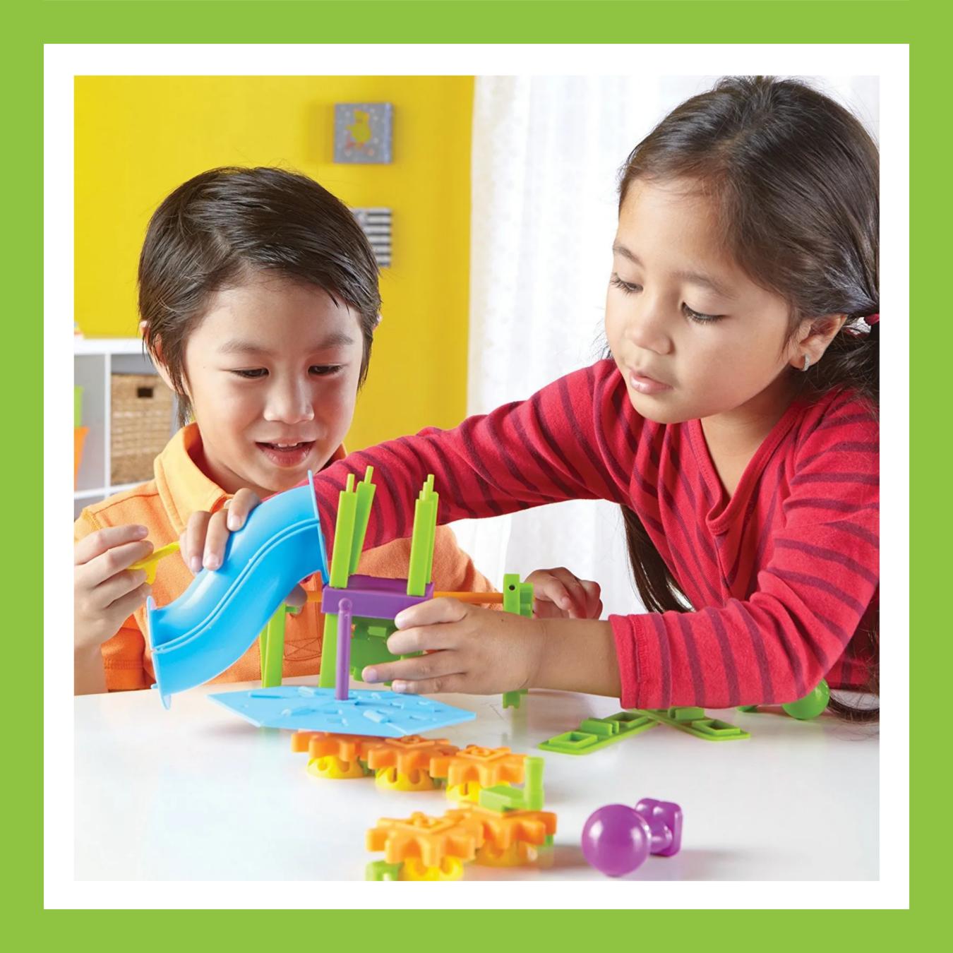 LEARNING RESOURCES PLAYGROUND ENGINEERING & DESIGN BLDG SET