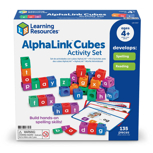 Learning Resources Alphalink Cubes Activity Set