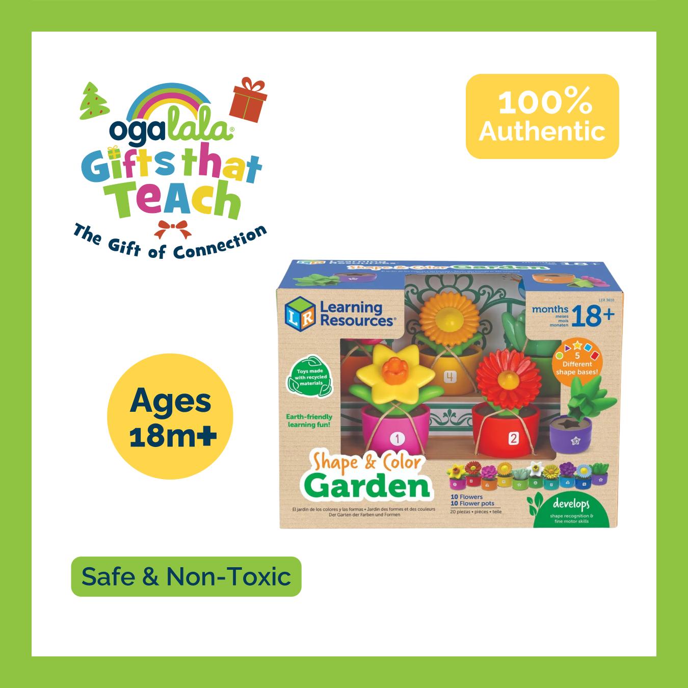 LEARNING RESOURCES SHAPE & COLOR GARDEN