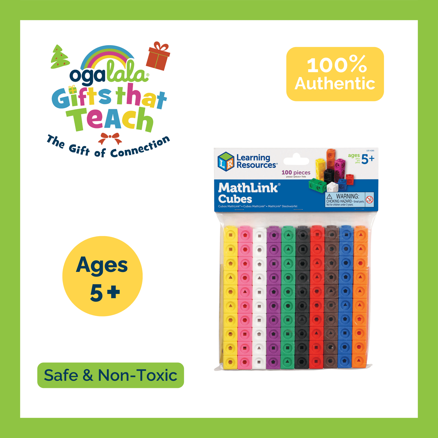 MathLink® Cubes, Set of 100