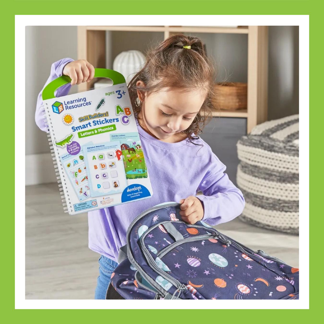 LEARNING RESOURCES SKILL BUILDERS! SMART STICKERS - LETTERS & PHONICS