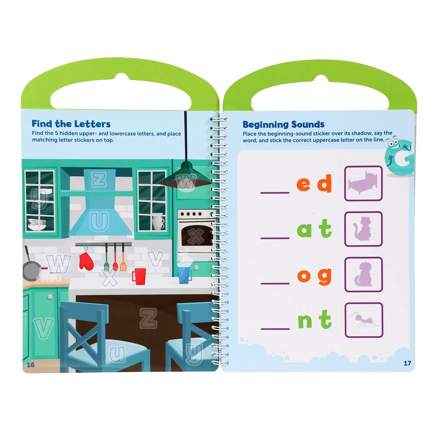 LEARNING RESOURCES SKILL BUILDERS! SMART STICKERS - LETTERS & PHONICS