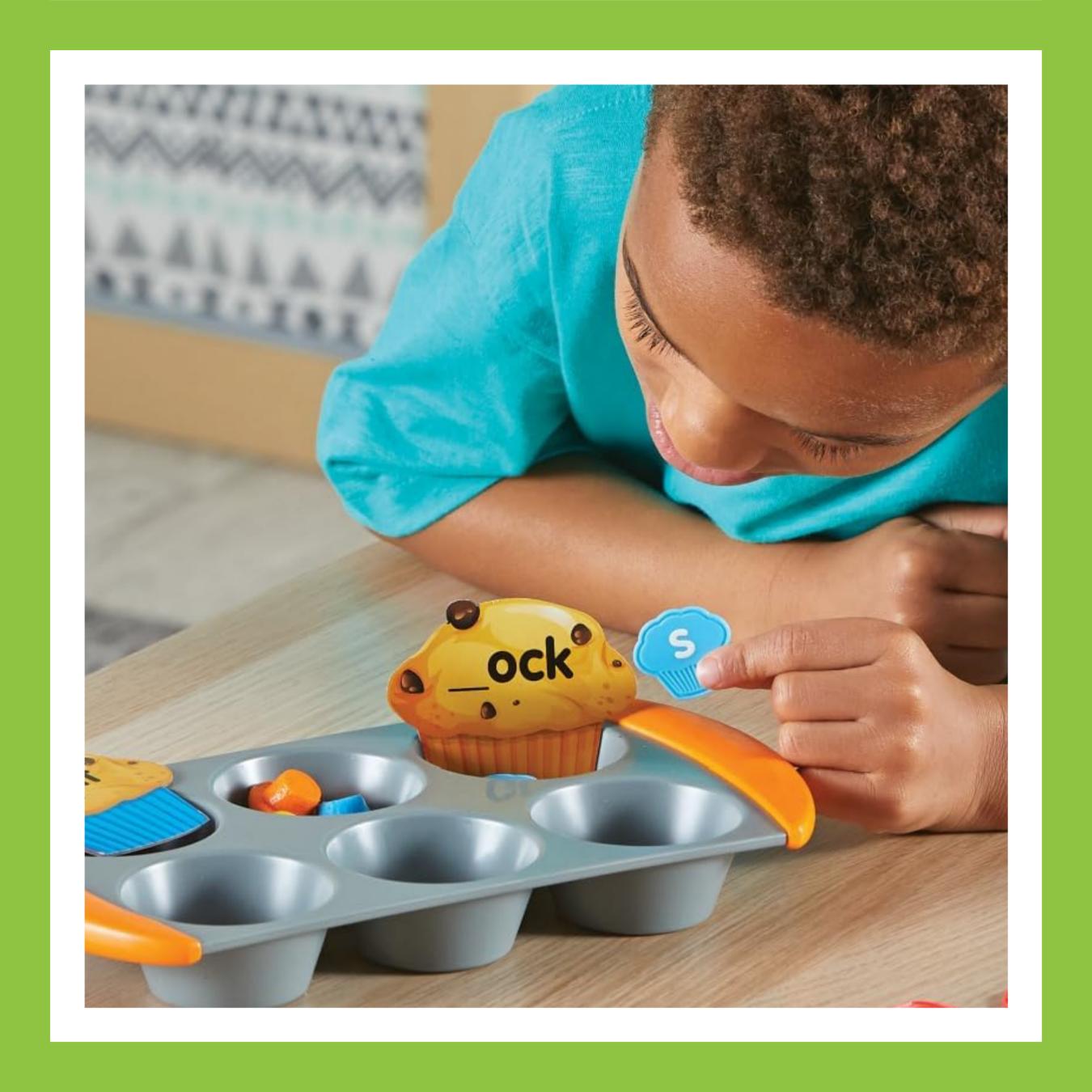 LEARNING RESOURCES Mini Muffin Phonics Activity Set