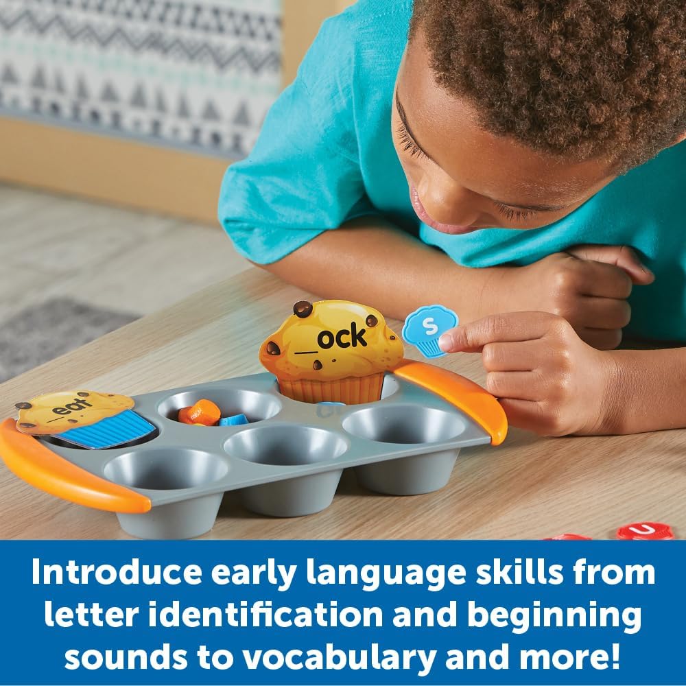 LEARNING RESOURCES Mini Muffin Phonics Activity Set