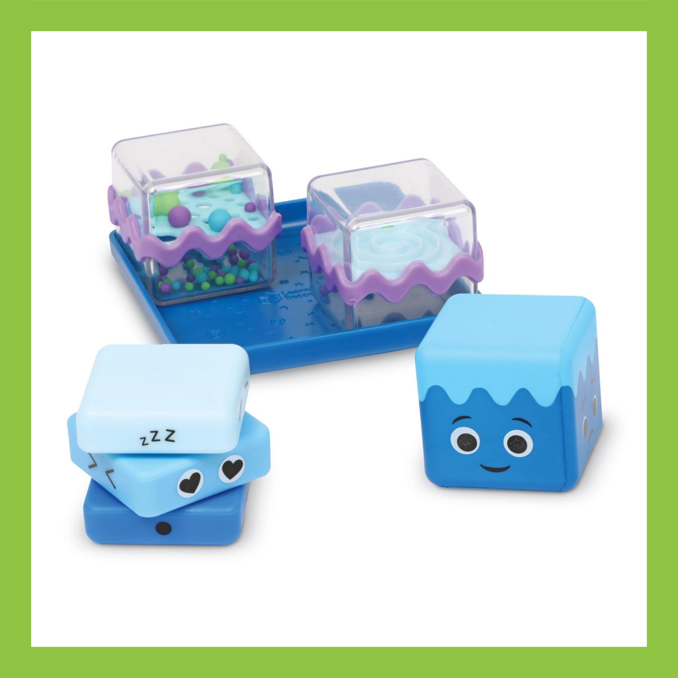 LEARNING RESOURCES COOL DOWN CUBES SENSORY FIDGET SET