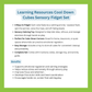LEARNING RESOURCES COOL DOWN CUBES SENSORY FIDGET SET