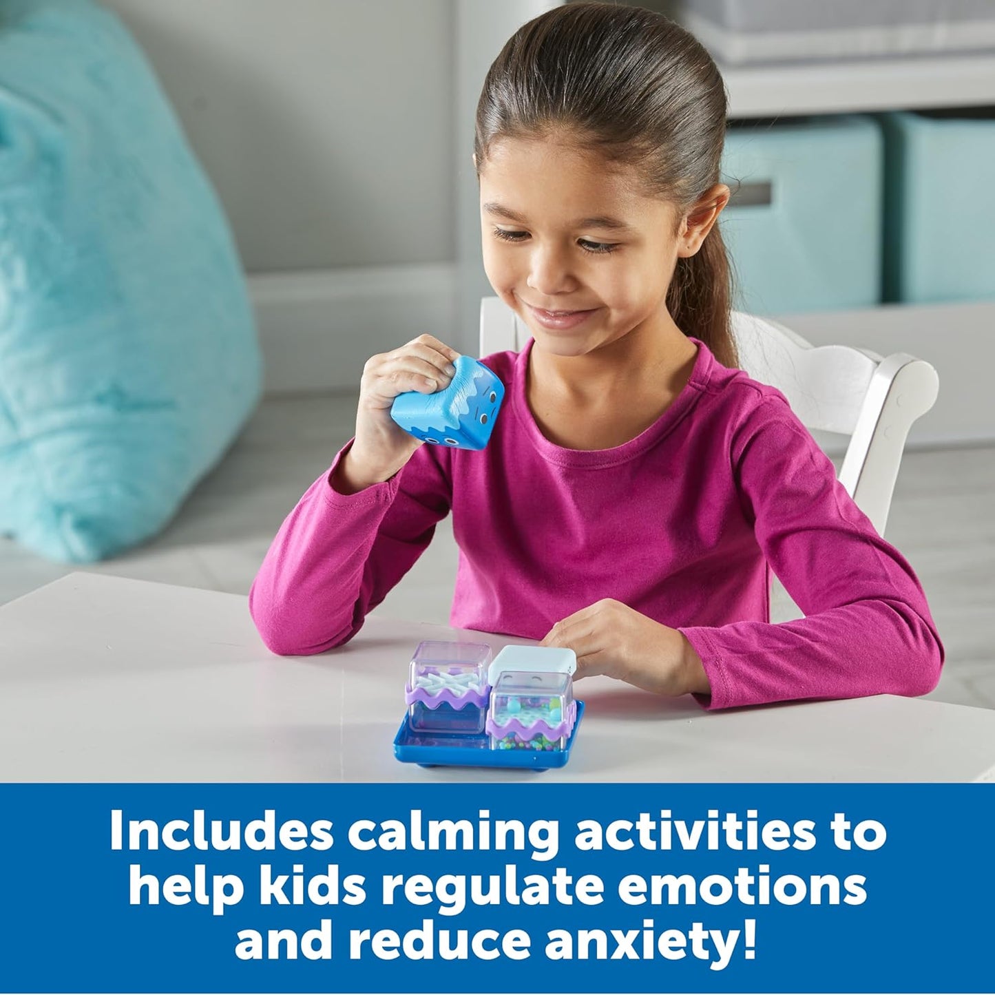 LEARNING RESOURCES COOL DOWN CUBES SENSORY FIDGET SET
