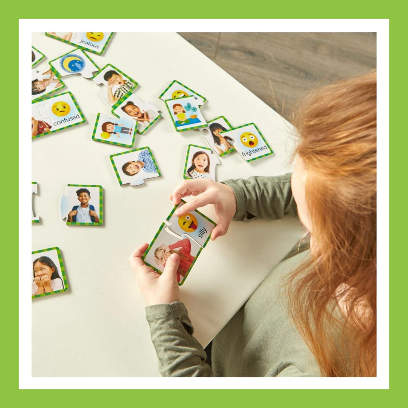 LEARNING RESOURCES FEELINGS & EMOTIONS PUZZLE CARDS