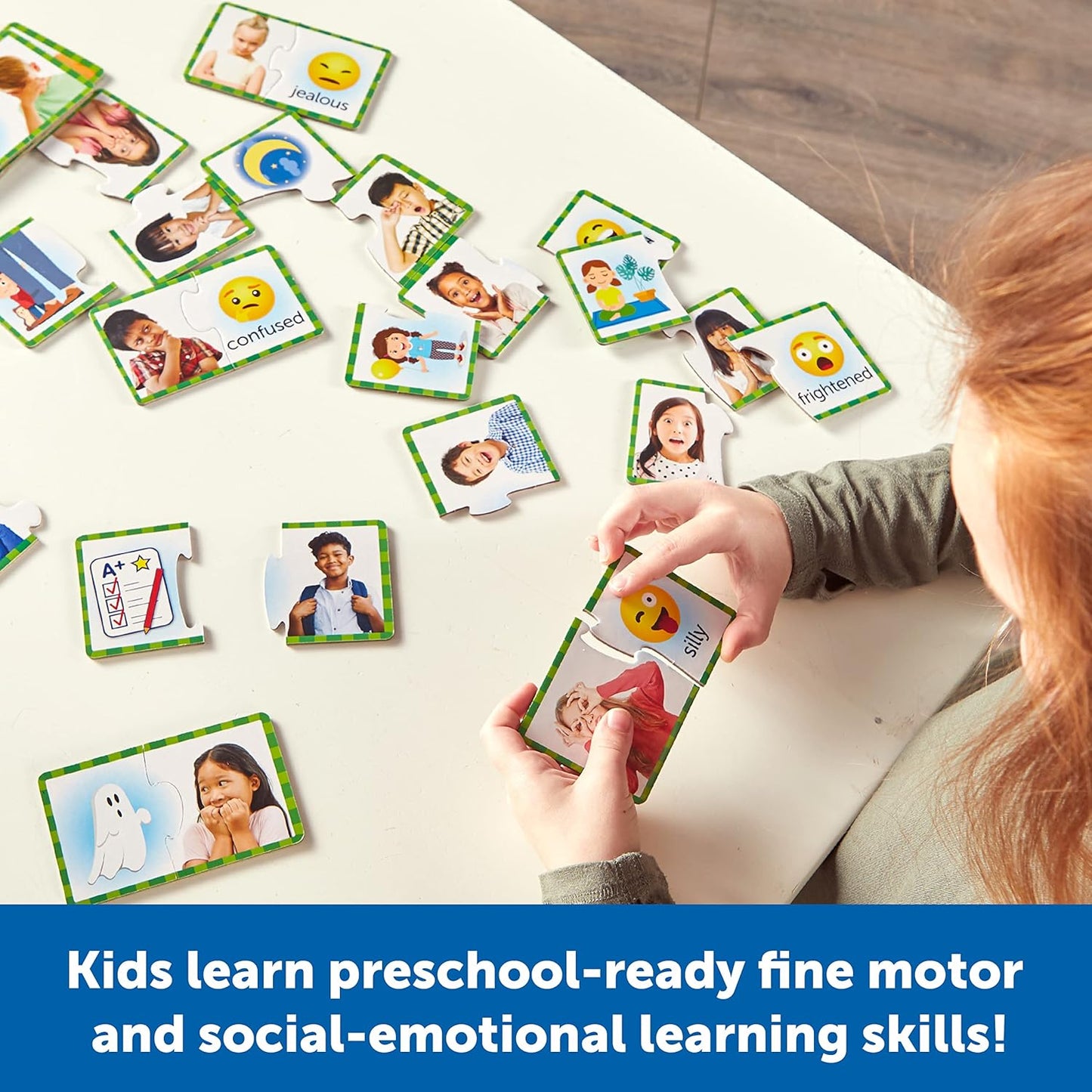 LEARNING RESOURCES FEELINGS & EMOTIONS PUZZLE CARDS
