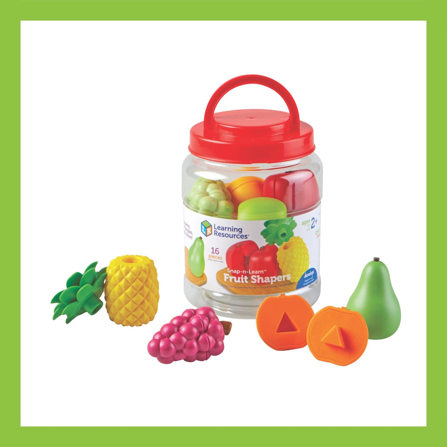 Learning Resources Snap-N-Learn™ Fruit Shapers