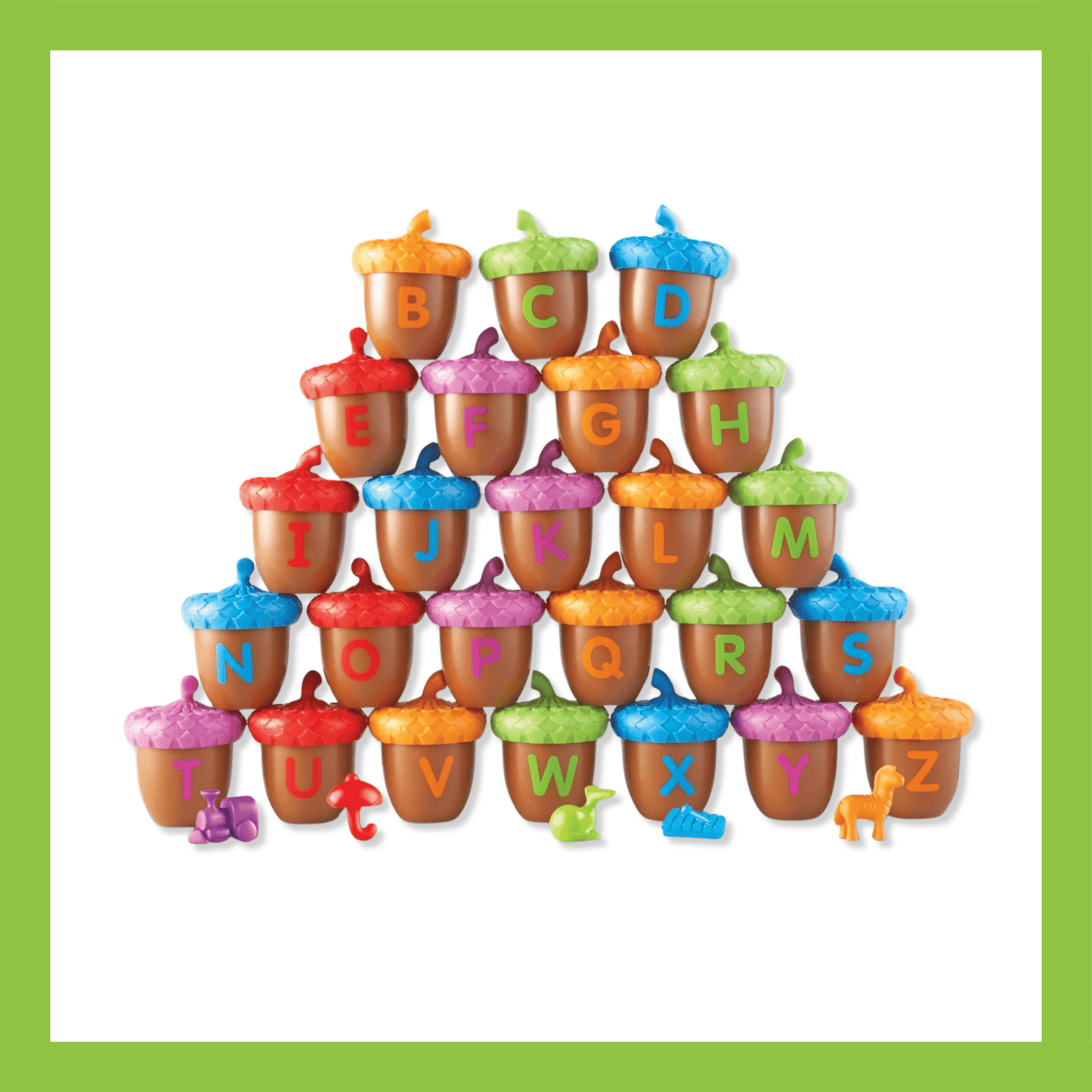 Learning Resources Alphabet Acorns Activity Set
