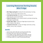 LEARNING RESOURCES SORTING SNACKS MINI FRIDGE