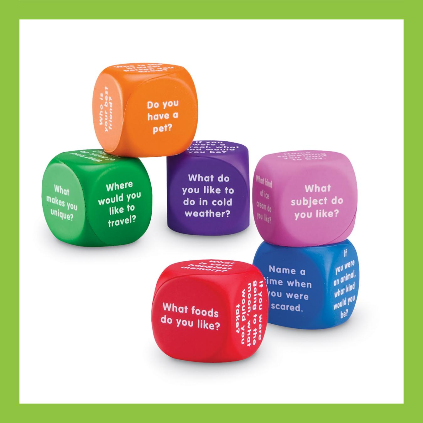 LEARNING RESOURCES CONVERSATION CUBES