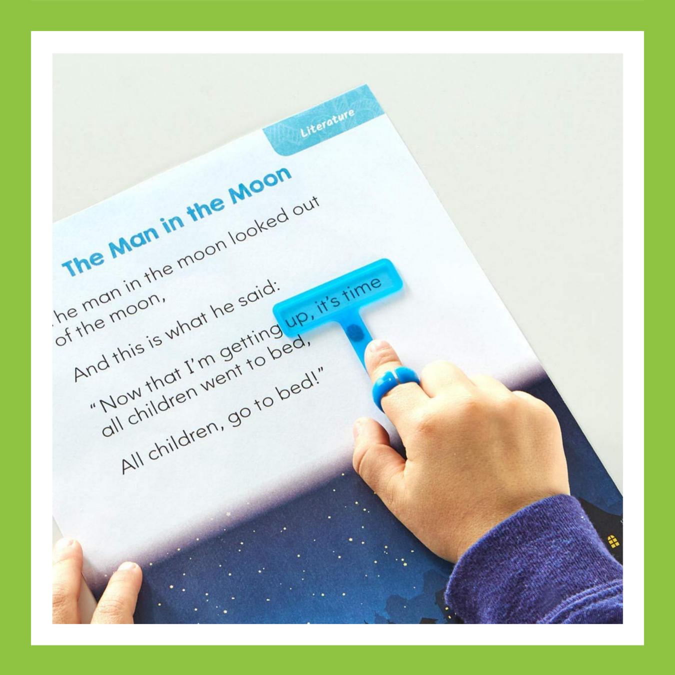 LEARNING RESOURCES Fingerfocus Highlighter Individual Set