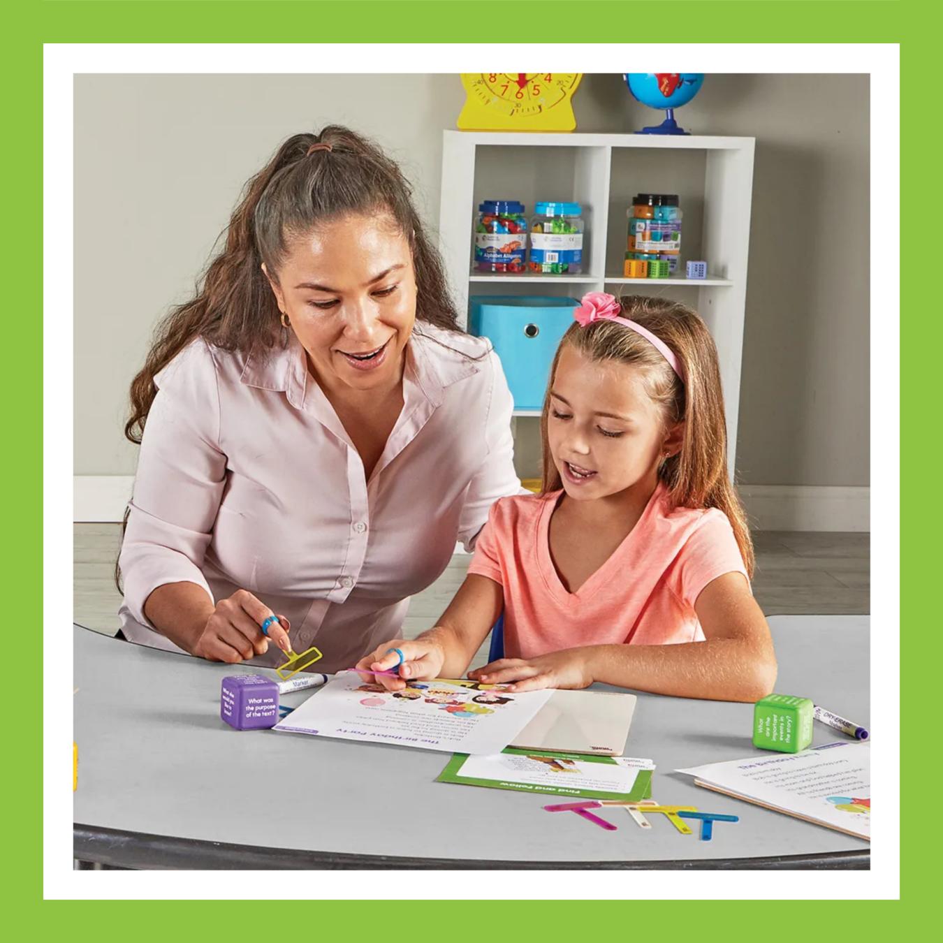 LEARNING RESOURCES Fingerfocus Highlighter Individual Set