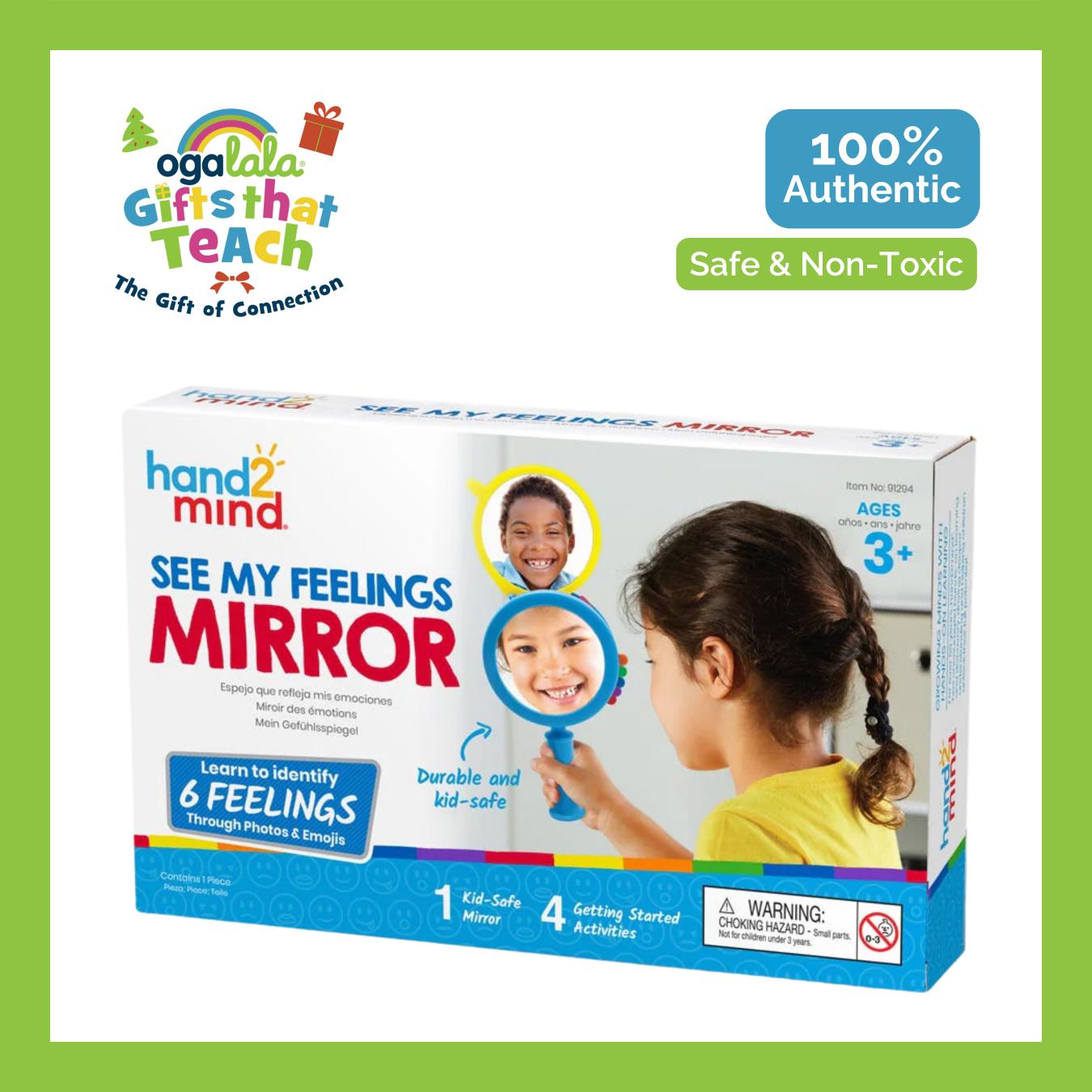 LEARNING RESOURCES See My Feelings Mirror, Blue
