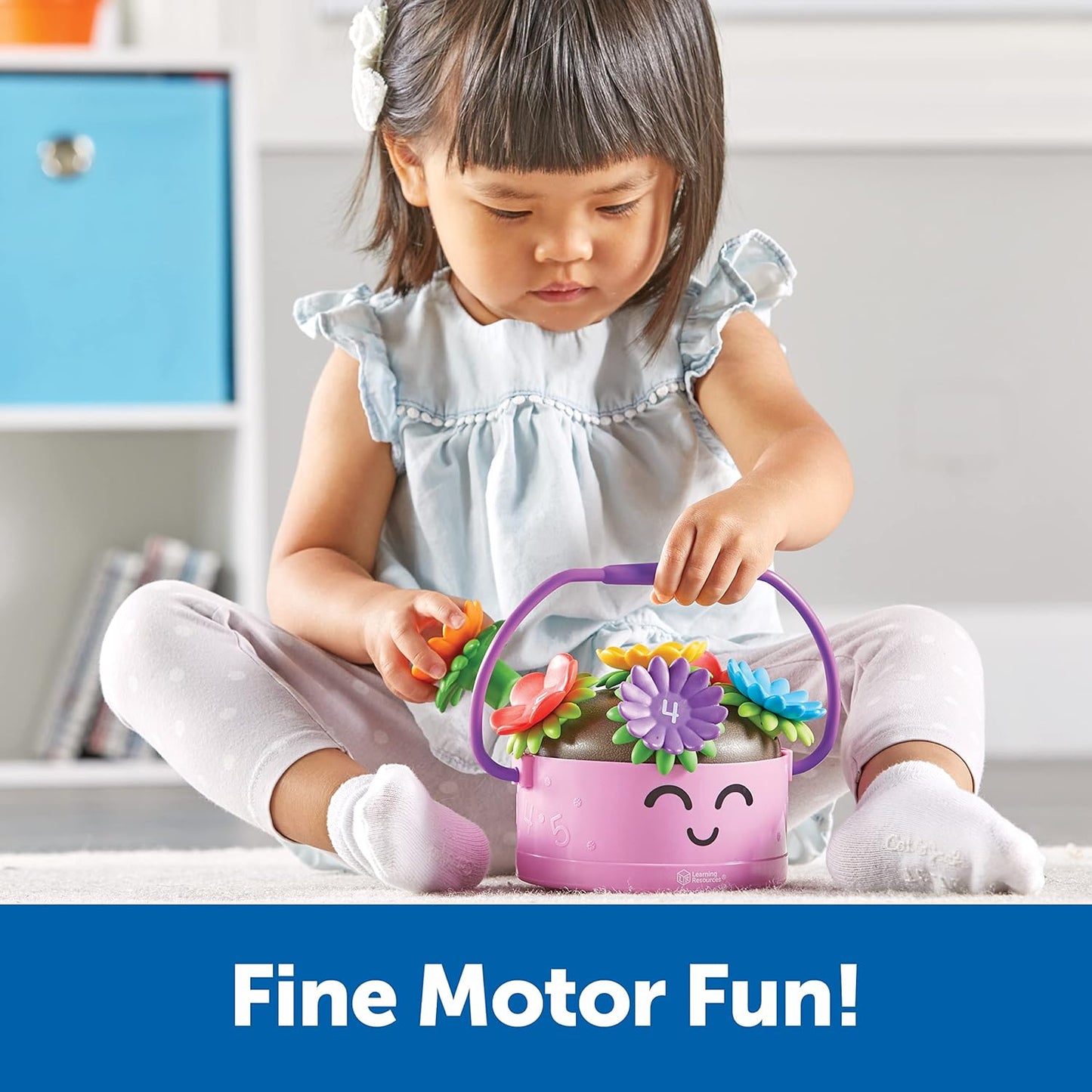 LEARNING RESOURCES POPPY THE COUNT & STACK FLOWER POT™