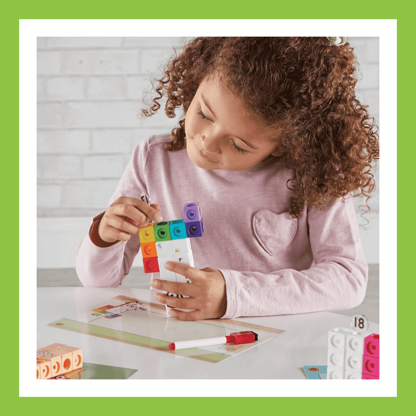 Learning Resources Mathlink® Cubes Numberblocks 11-20 Set