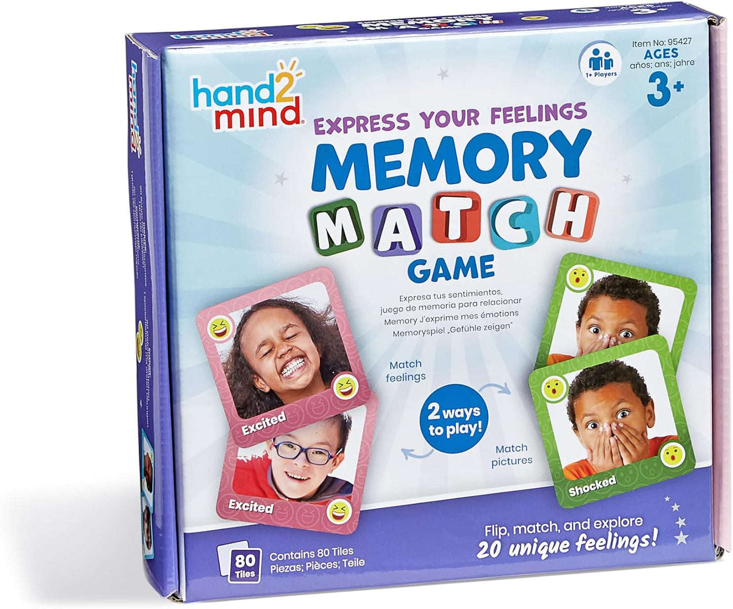 LEARNING RESOURCES EXPRESS YOUR FEELINGS® MEMORY MATCH GAME