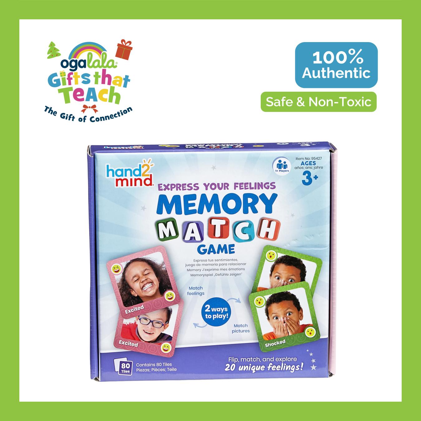 LEARNING RESOURCES EXPRESS YOUR FEELINGS® MEMORY MATCH GAME
