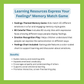 LEARNING RESOURCES EXPRESS YOUR FEELINGS® MEMORY MATCH GAME
