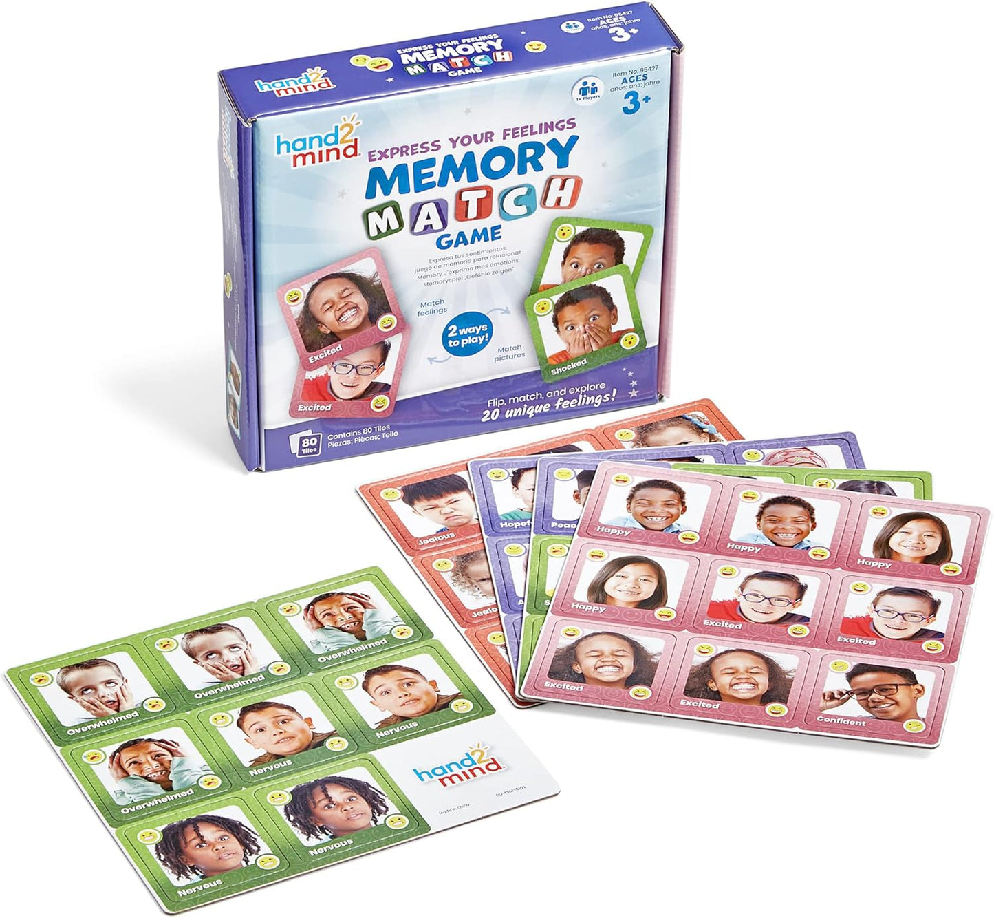 LEARNING RESOURCES EXPRESS YOUR FEELINGS® MEMORY MATCH GAME