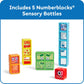 LEARNING RESOURCES NUMBERBLOCKS® ONE TO FIVE SENSORY BOTTLES