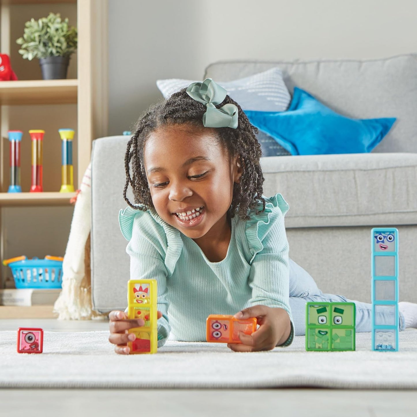 LEARNING RESOURCES NUMBERBLOCKS® ONE TO FIVE SENSORY BOTTLES