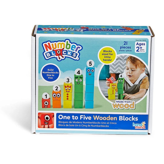 Learning Resources Numberblocks® One to Five Wooden Blocks