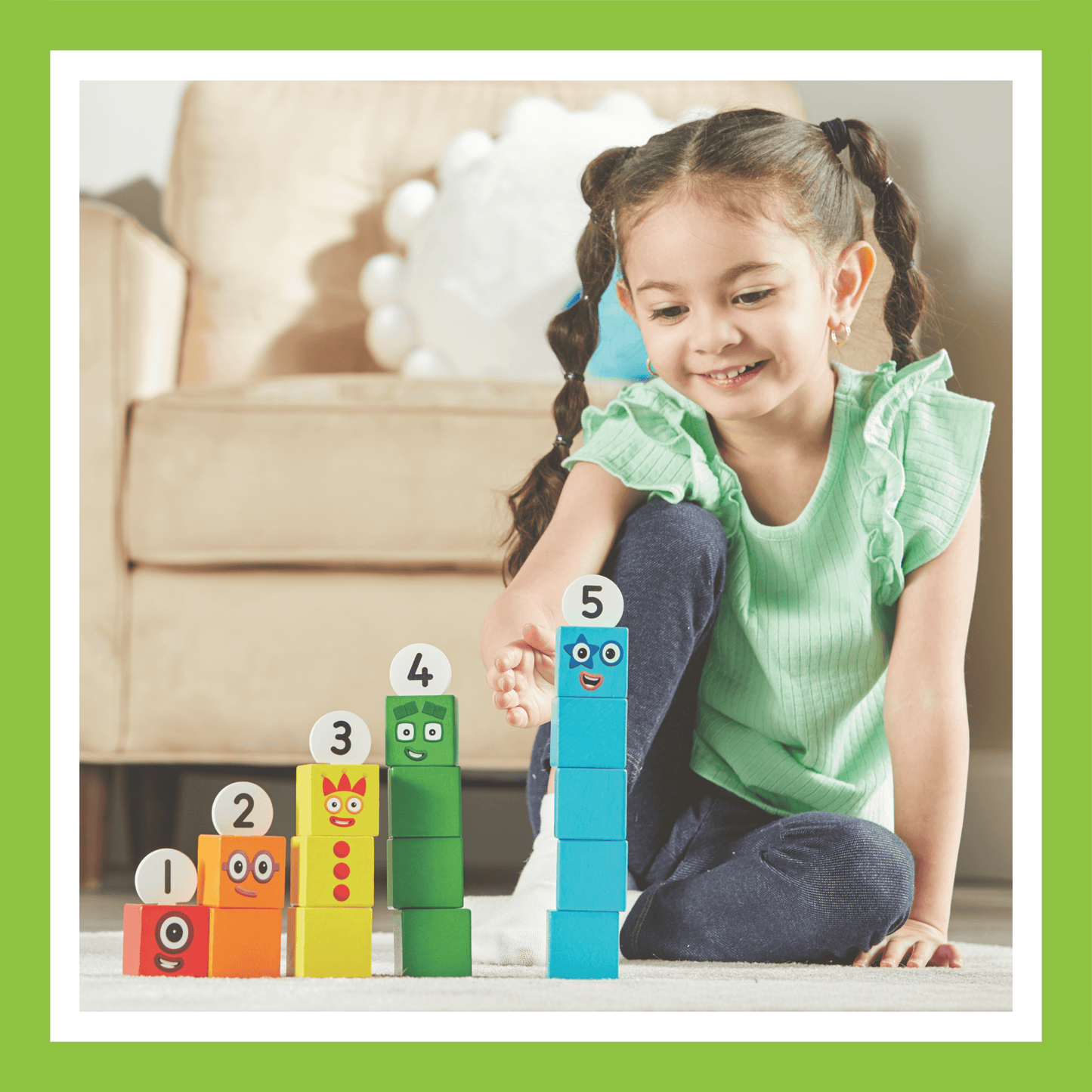 Learning Resources Numberblocks® One to Five Wooden Blocks