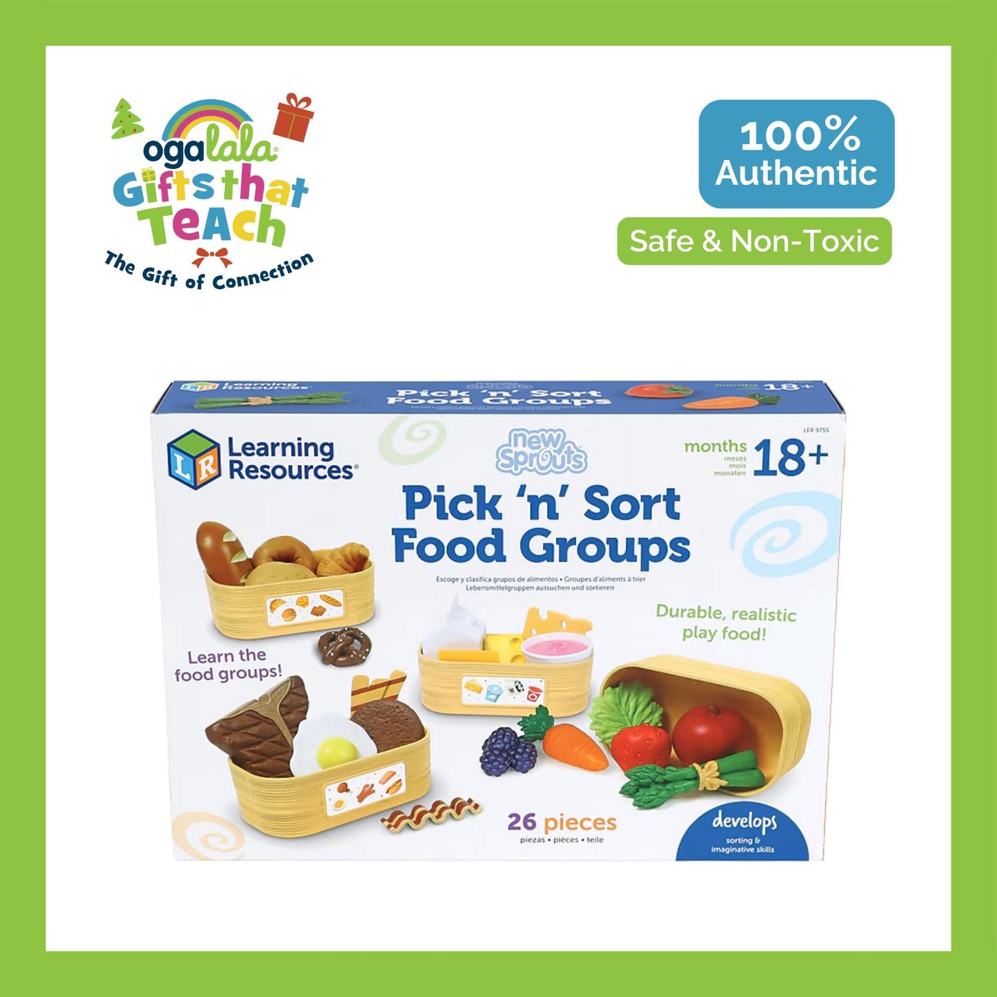 Learning Resources New Sprouts® Pick 'n' Sort Food Groups