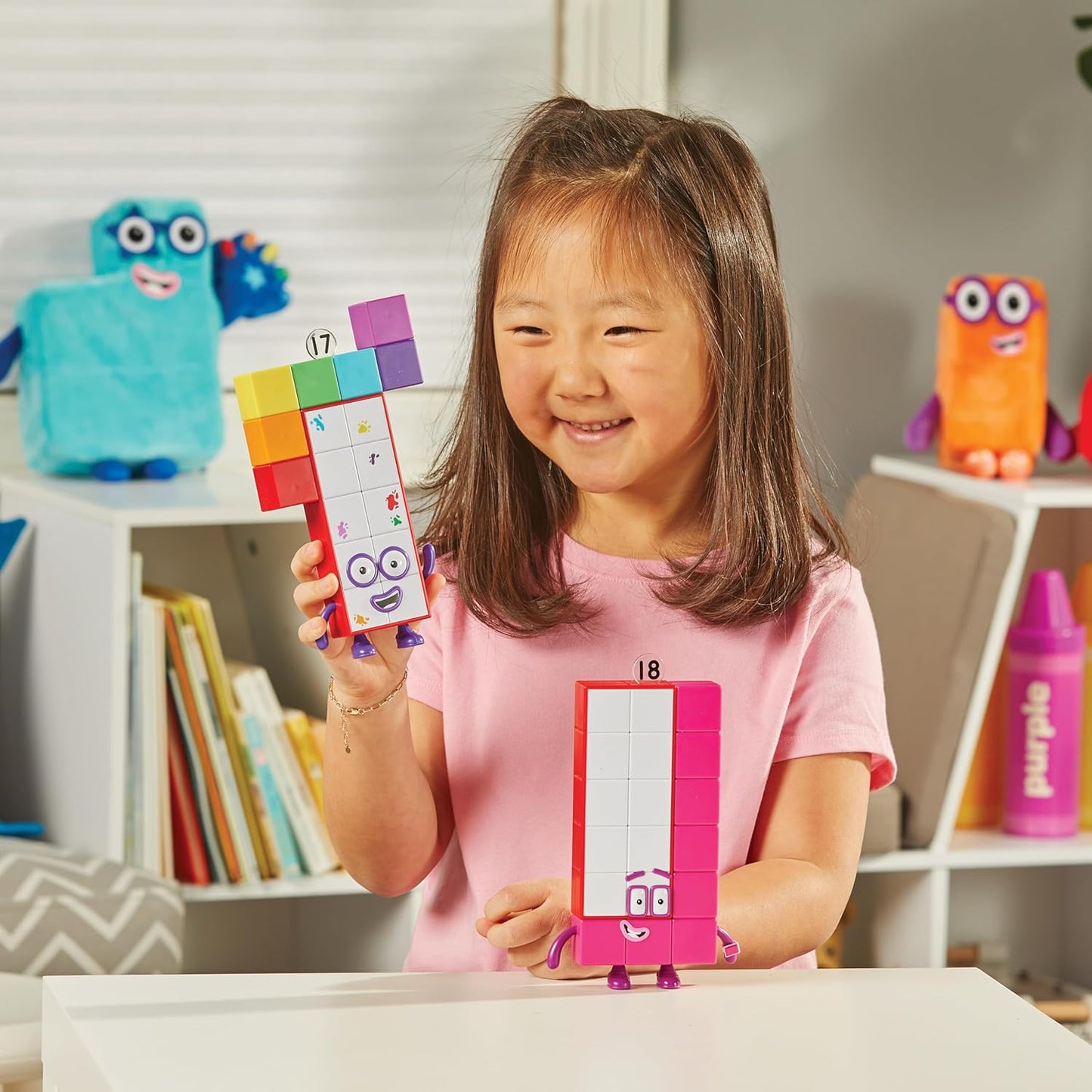 Learning Resources Numberblocks® Friends Seventeen And Eighteen
