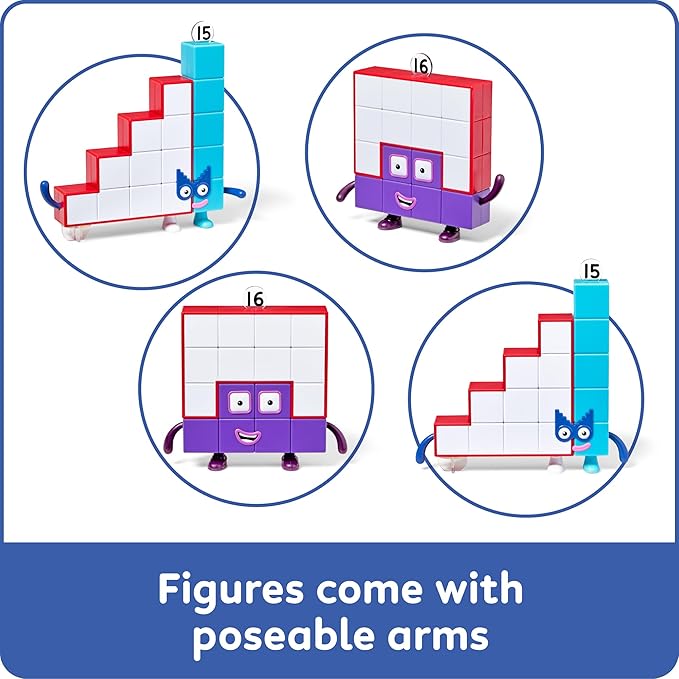 Learning Resources Numberblocks® Friends Fifteen And Sixteen