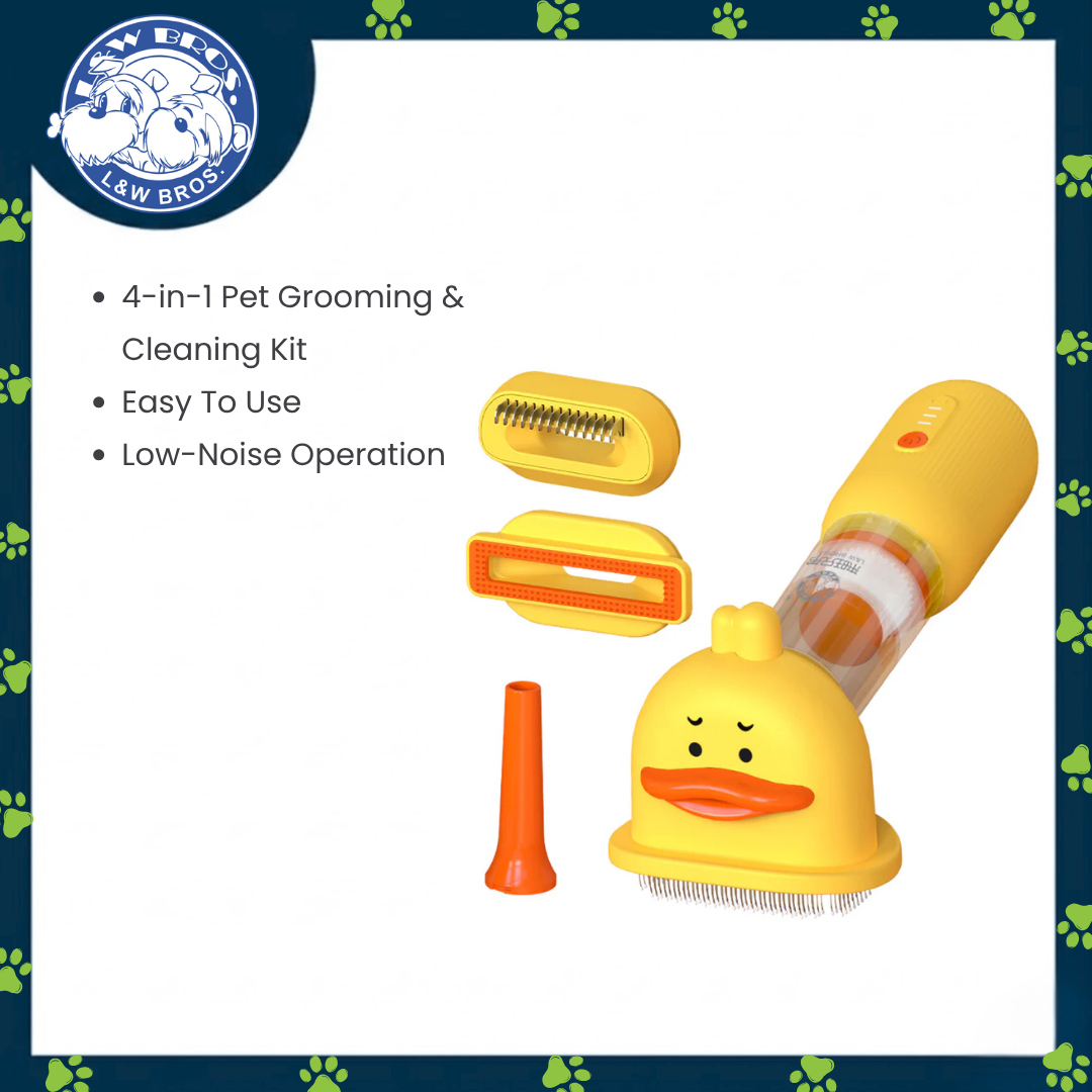 L&W Bros. 4-1 cordless Pet Grooming Vacuum
