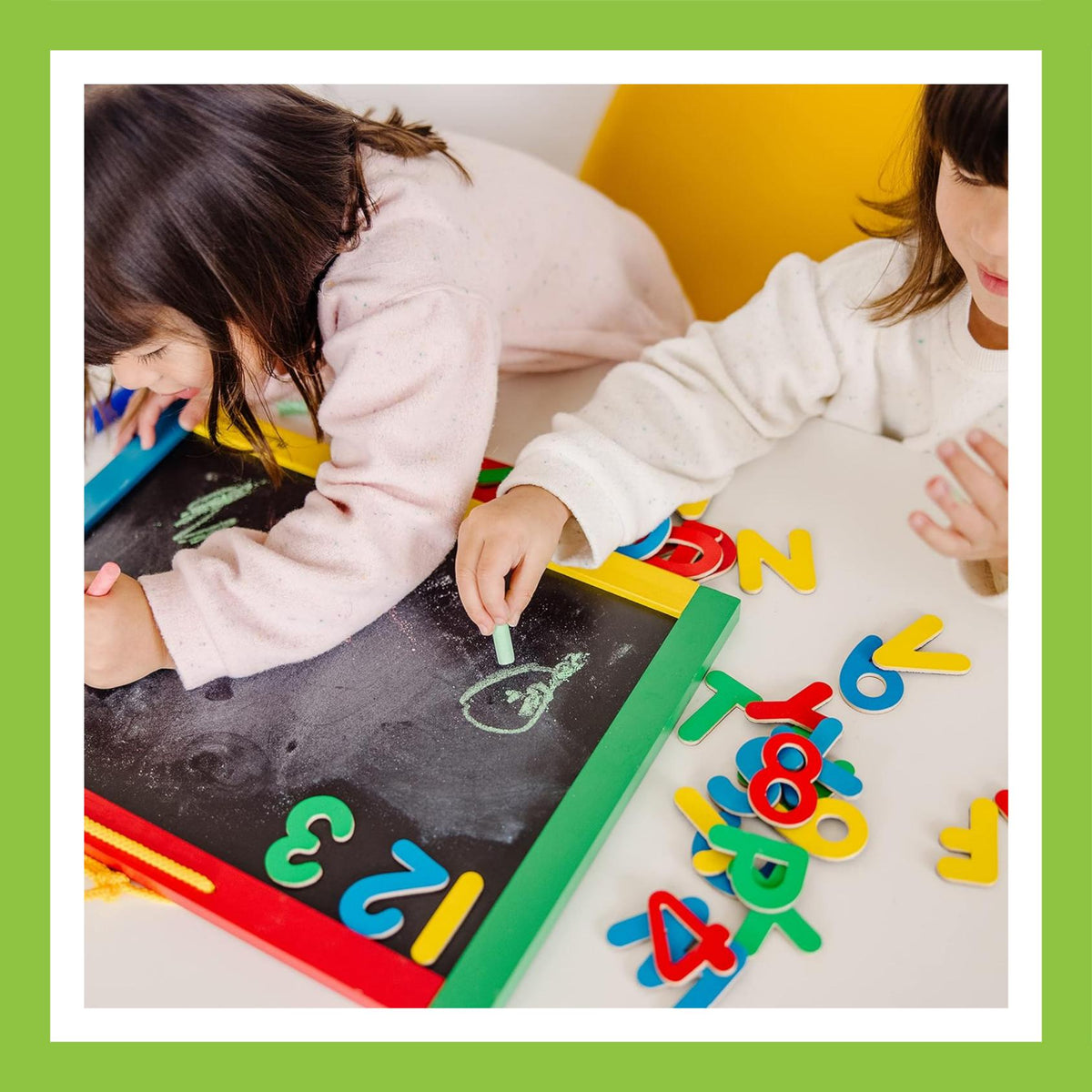 Melissa & Doug Magnetic Chalkboard/Dry - Erase Board (GWP)