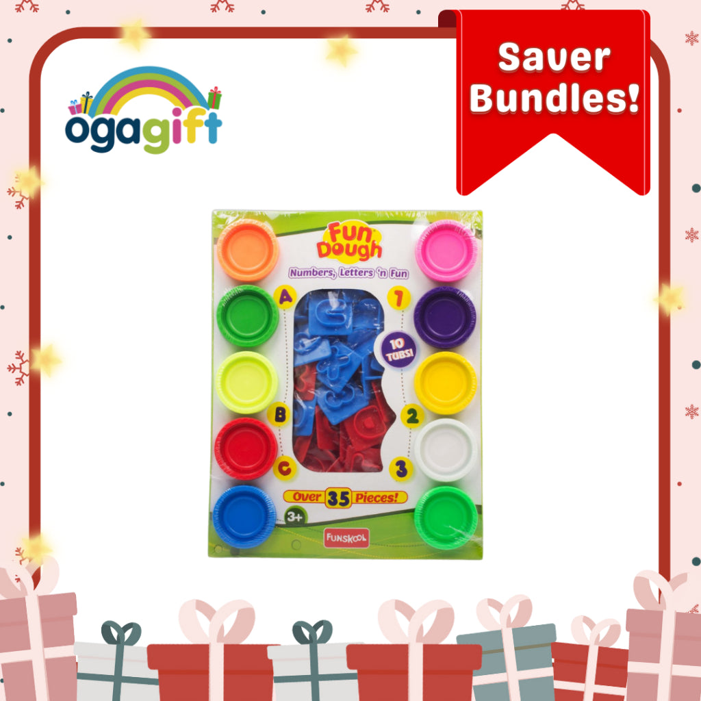 Ogagift Bundle - Melissa & Doug ABC & Funskool 123 & Crayola Pop out Creative Play Bundle 1