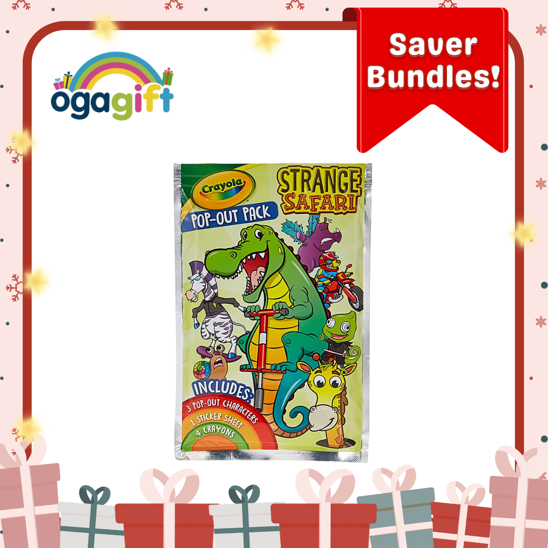 Gift Set - Melissa & Doug Color, Erase & Crayola Pop out Play Bundle 2