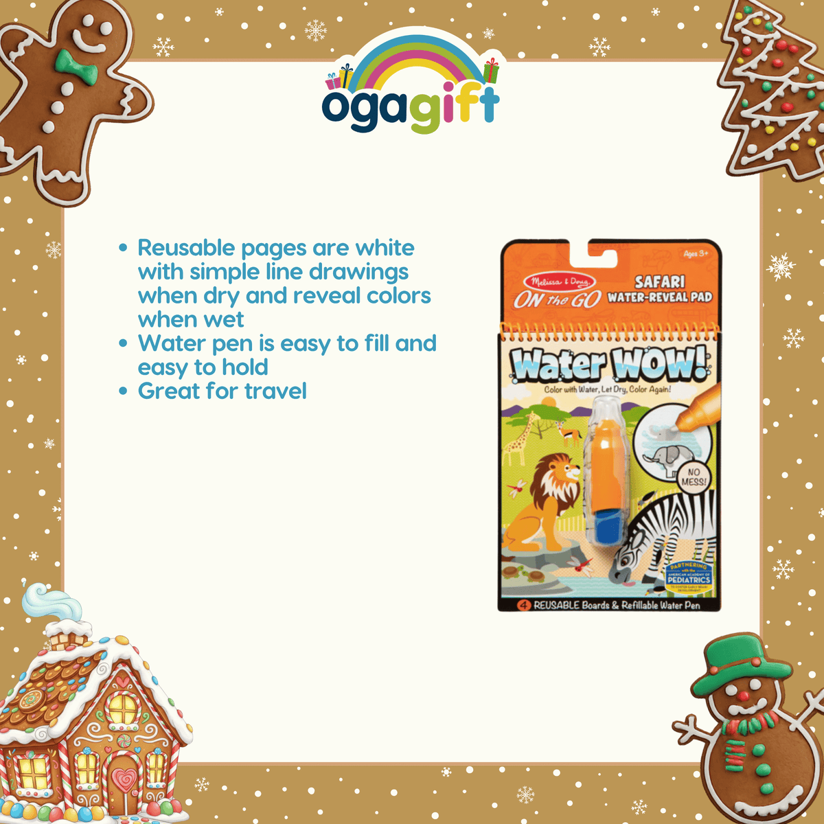Gift Set - Melissa & Doug Color, Erase & Crayola Pop out Play Bundle 2