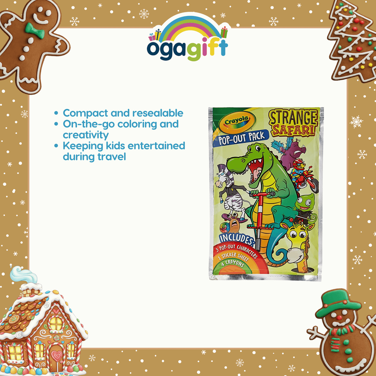 Gift Set - Melissa & Doug Color, Erase & Crayola Pop out Play Bundle 2