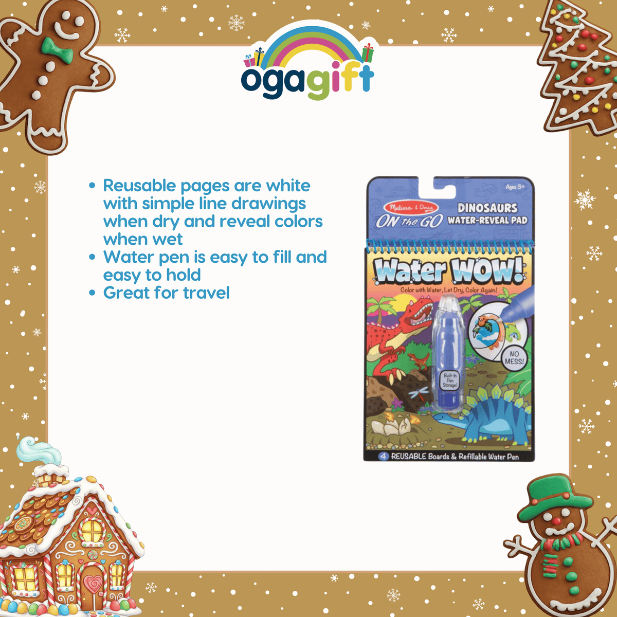 Gift Set - Melissa & Doug Color, Erase & Crayola Pop out Play Bundle 1
