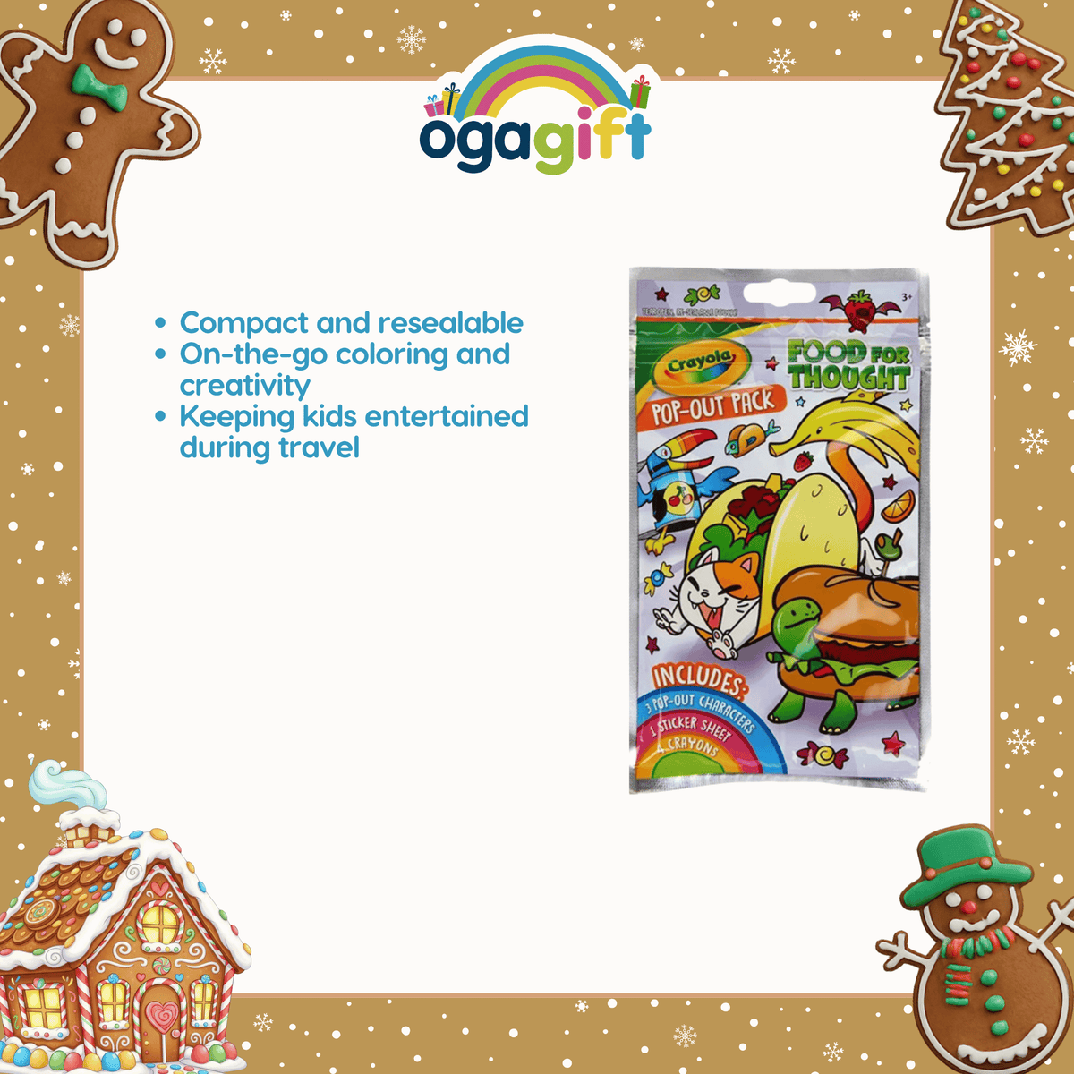 Gift Set - Melissa & Doug Color, Erase & Crayola Pop out Play Bundle 1