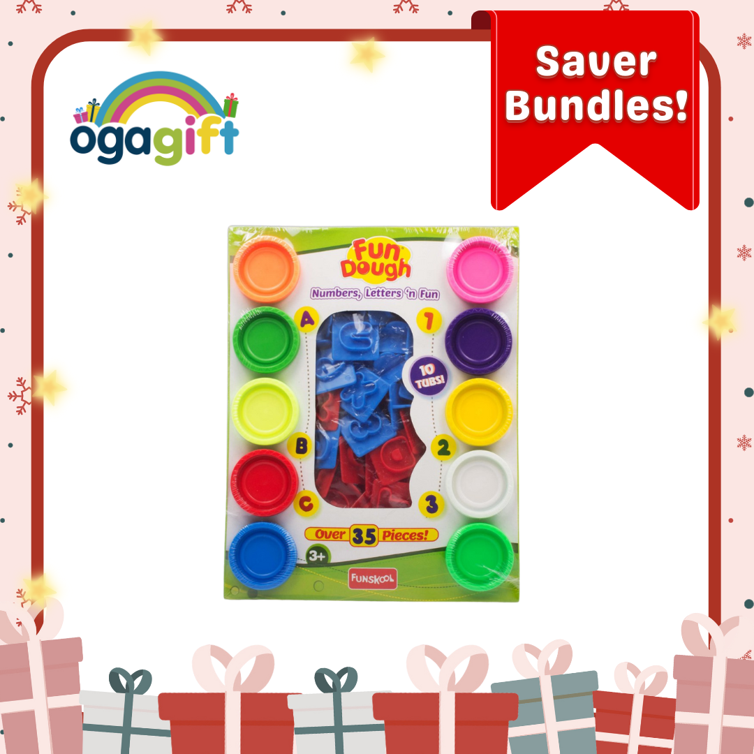 Gift Set - Melissa & Doug ABC & Funskool 123 Creative Play Bundle 3