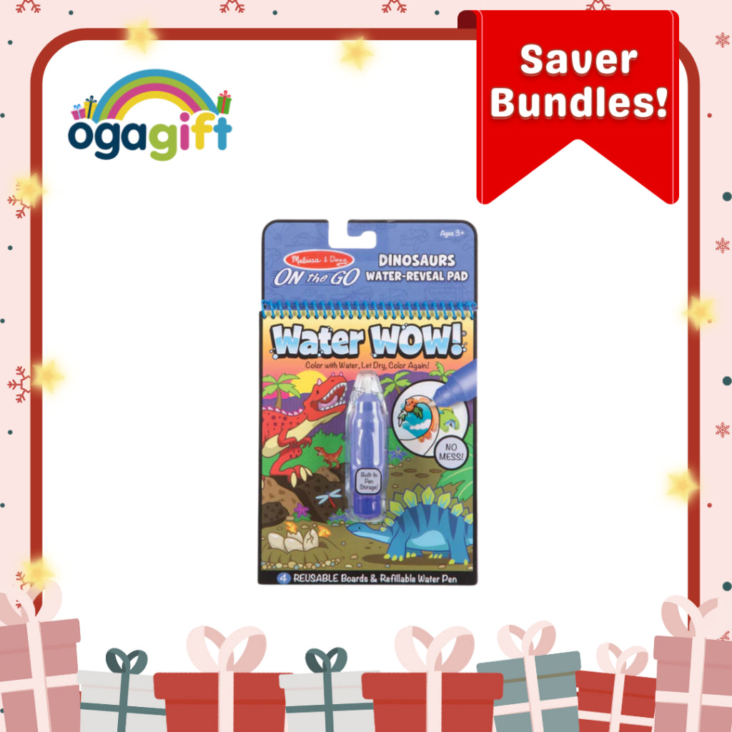 Dinosaur Gift Set - Puzzle, Arts & Crafts, Creative Gifts for Boys ages 3+ Years