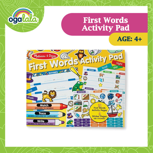 Melissa and Doug - First Words Activity Pad