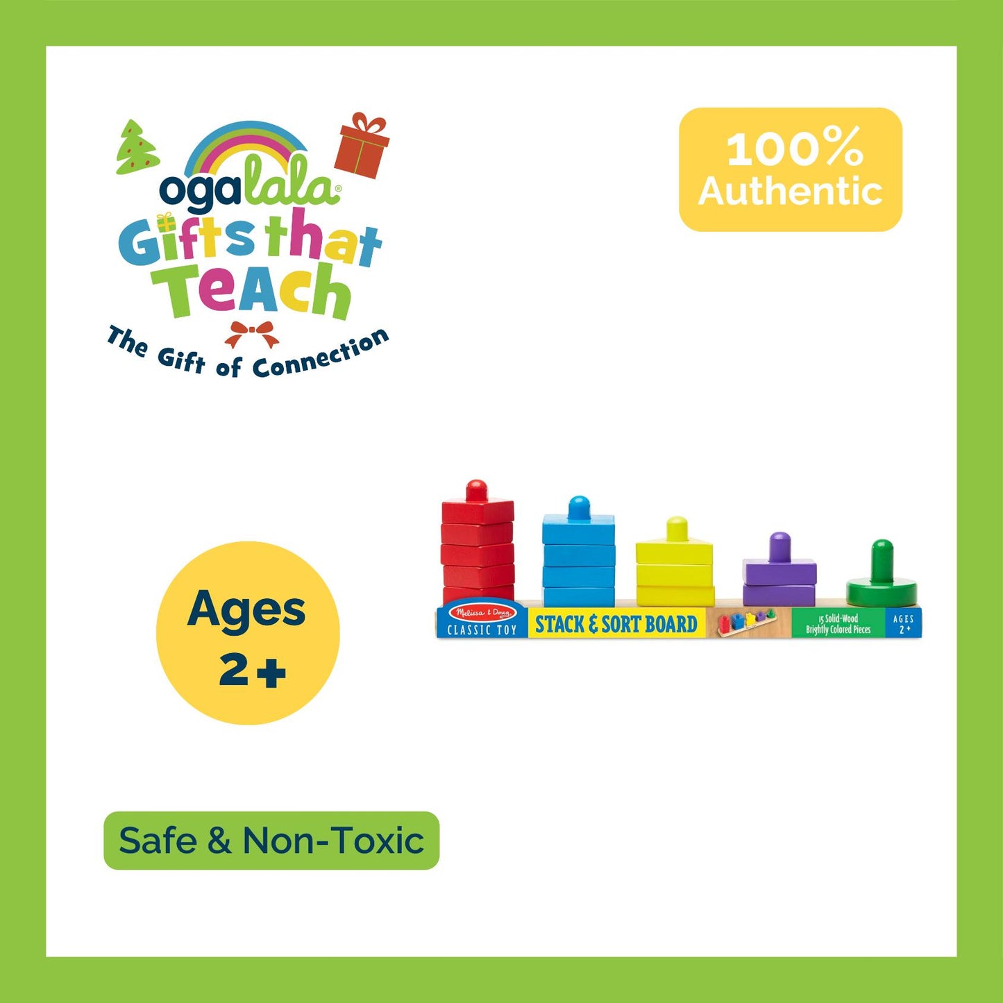 Melissa and Doug Stack And Sort Board