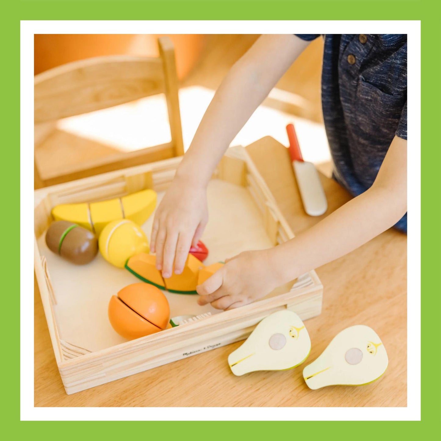 Melissa and Doug Cutting Fruit