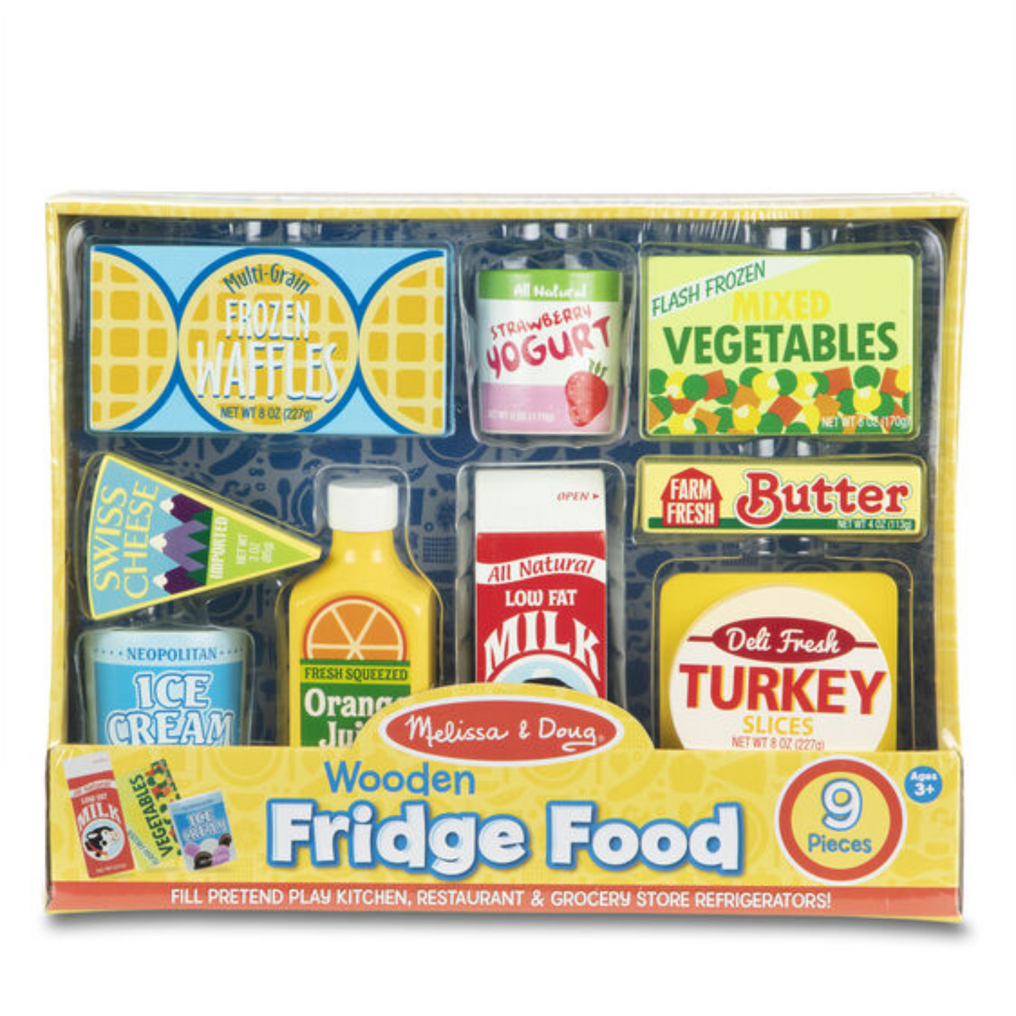 Melissa & Doug Fridge Food