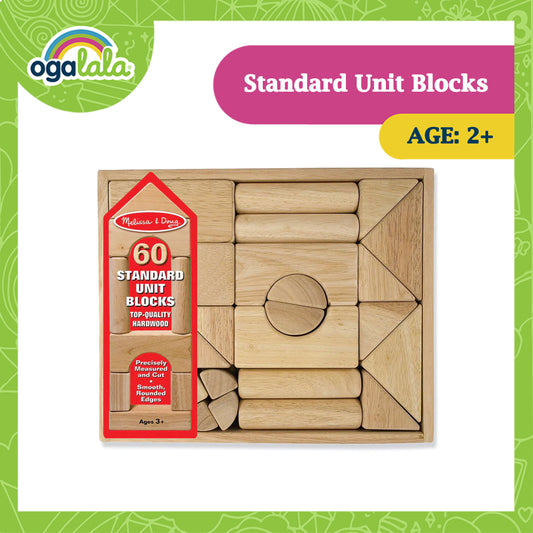 Melissa and Doug Architectural Standard Unit Blocks