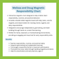 Magnetic Responsibility Chart