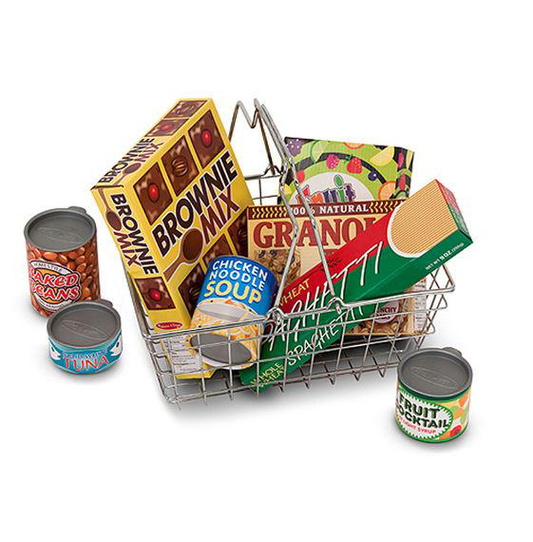 Melissa and Doug Lets Play House Grocery Basket